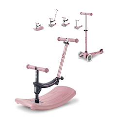 Jouet-Jeux de plein air-Trottinette évolutive mini micro rock  go  poudré led