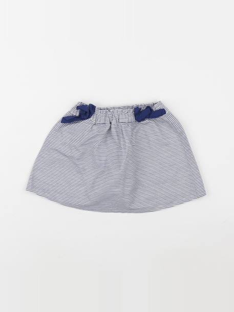 Jupe - 2 ans Blanc, bleu 1 - vertbaudet enfant 