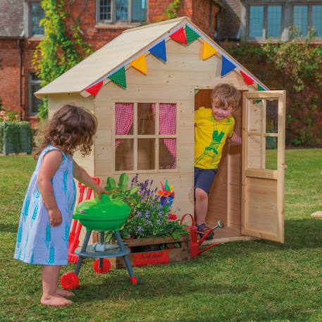 Maisonnette cabane enfant refuge bois fsc® Marron 1 - vertbaudet enfant 
