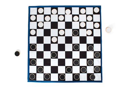 Jeu de dames XXL - jeu de société classique MULTICOLORE 4 - vertbaudet enfant 