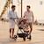 Duo poussette et nacelle Rodas Beige+Noir 2 - vertbaudet enfant 