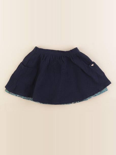 Jupe réversible - 2 ans Bleu 1 - vertbaudet enfant 