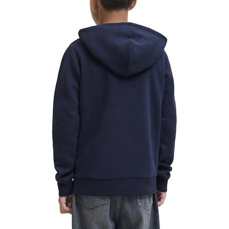 Sweat à capuche makoto Bleu ciel+Bleu gris+Écru+Marine+Noir 10 - vertbaudet enfant 
