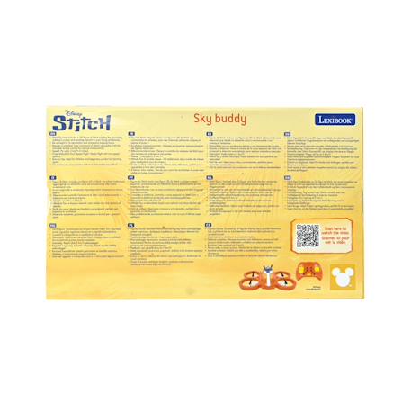 Jouet volant Stitch télécommandé enfant drone Orange 5 - vertbaudet enfant 
