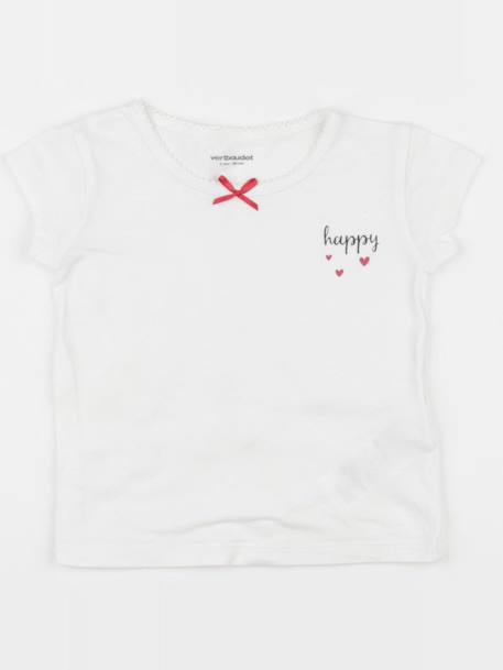 Maillot de corps - 2 ans Blanc 1 - vertbaudet enfant 