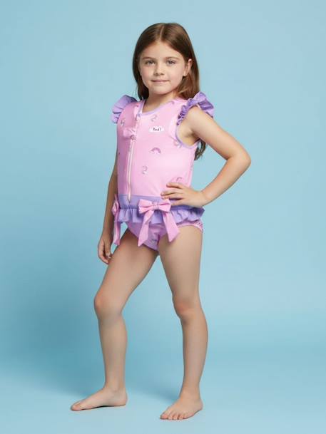 Fille-Maillot de bain-Maillot une pièce-Maillot de bain flottant enfant - celeste