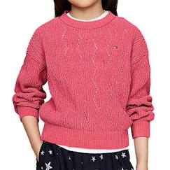 -Pull fille chenille