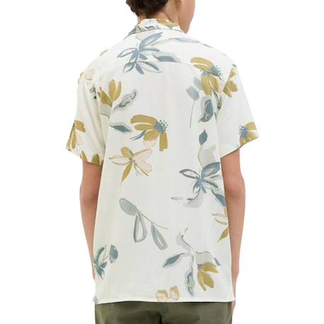 Chemise à fleurs cloud dancer Écru+Gris 2 - vertbaudet enfant 