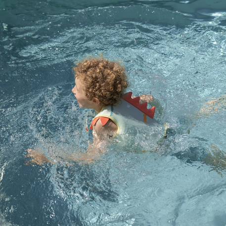 Gilet natation enfant neoprene et epe Bleu+Blue+Pink+Rose+Rose fleurs+Vert 35 - vertbaudet enfant 