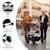 Duo poussette et nacelle Rodas Beige+Noir 6 - vertbaudet enfant 