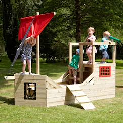 Jouet-Cabane bateau pirate galleon bois fsc®