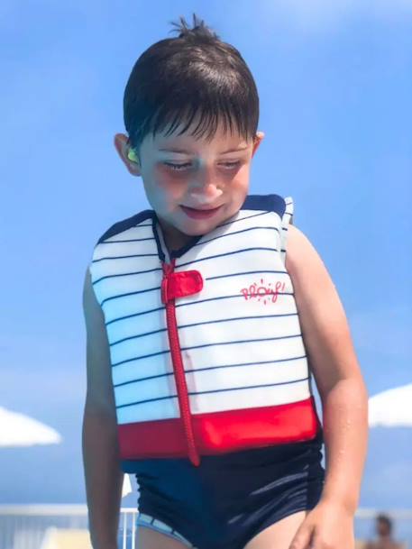 Maillot de bain flottant enfant - marin Bleu 3 - vertbaudet enfant 