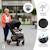 Poussette emblématique Noir+Noir et bleu+Noir et rose 16 - vertbaudet enfant 