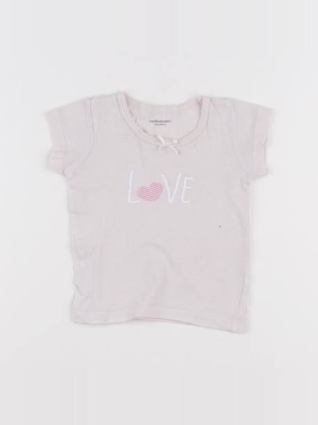 Maillot de corps - 2 ans Rose 1 - vertbaudet enfant 