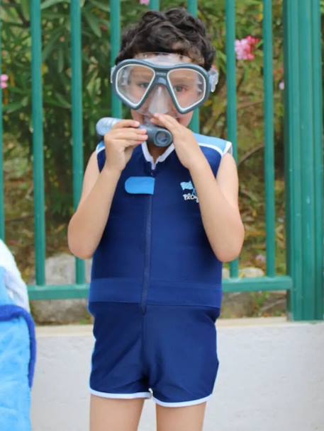 Maillot de bain flottant enfant - torpille Bleu 3 - vertbaudet enfant 