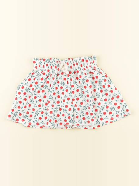 Jupe - 2 ans Blanc, rouge 1 - vertbaudet enfant 
