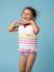 Maillot de bain flottant enfant - stéphanie Blanc / rose 2 - vertbaudet enfant 