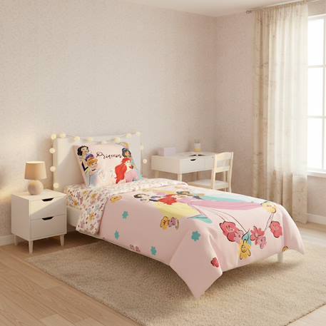 Housse de couette disney princesses coton Beige 3 - vertbaudet enfant 