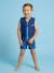 Maillot de bain flottant enfant - megalodon Bleu marine 1 - vertbaudet enfant 