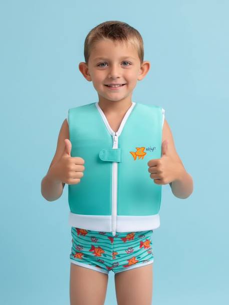 Maillot de bain flottant enfant - piranha Vert 2 - vertbaudet enfant 