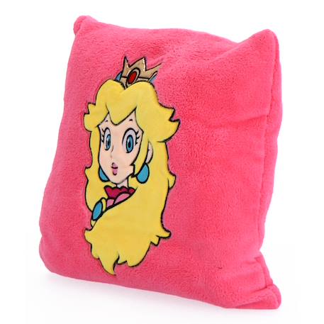 Coussin plaid 2 en 1 super mario peach polyester Rose 4 - vertbaudet enfant 