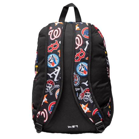 Sac à dos logos Baseball Noir 2 - vertbaudet enfant 