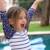Ensemble anti-uv fille : heart Blanc / bleu / marine 3 - vertbaudet enfant 