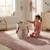 Tapis lavable en machine uni etico Crème+Rose+Sable+Vert mousse 8 - vertbaudet enfant 