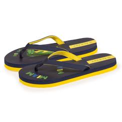 Chaussures-Tongs confort et tige colorée