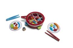 Jouet-Jeu attrape-légumes en bois fsc - motricité fine enfants