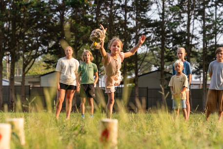 Jeu d'adresse en bois fsc - jeu de quilles - jeu extérieur Multicolore 5 - vertbaudet enfant 
