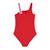 Maillot de bain fille one shoulder Rouge 2 - vertbaudet enfant 