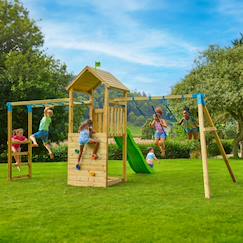 Jouet-Aire de jeux pont de singe tamarin bois fsc®