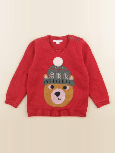 Pull - 2 ans Rouge 1 - vertbaudet enfant 