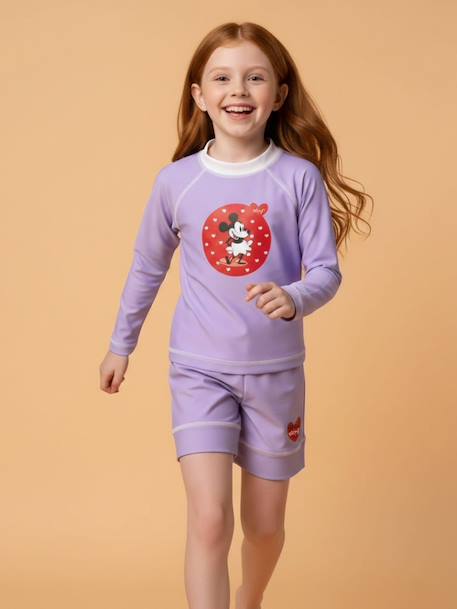 Ensemble anti-uv fille : mimie Mauve lilas 2 - vertbaudet enfant 
