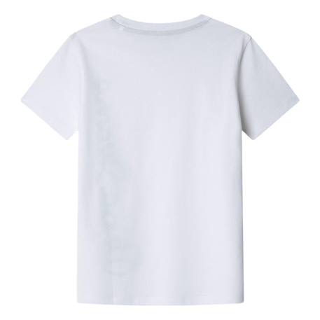 T-shirt garçon manches courtes waldo Blanc 2 - vertbaudet enfant 