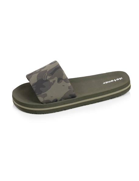 Mules claquettes sandale de plage, piscine, confort quotidien Camo kaki 6 - vertbaudet enfant 