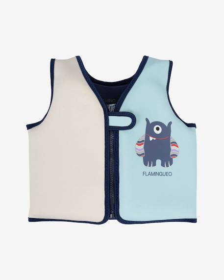 Gilet natation enfant neoprene et epe Bleu+Blue+Pink+Rose+Rose fleurs+Vert 6 - vertbaudet enfant 