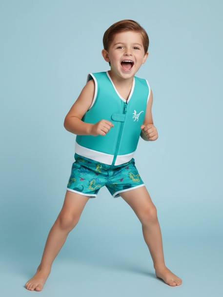 Maillot de bain flottant enfant - dinosaurus Vert 1 - vertbaudet enfant 