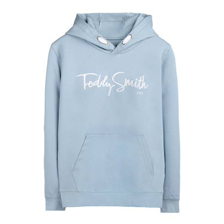 Sweat à capuche Evry Bleu 1 - vertbaudet enfant 