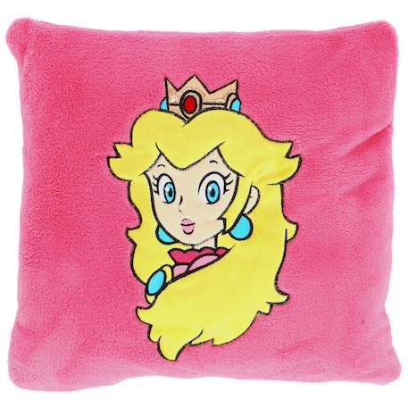 Coussin plaid 2 en 1 super mario peach polyester Rose 5 - vertbaudet enfant 