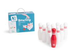 Jouet-Jeu de bowling en bois certifié FSC - jeu d'adresse plein air enfant et famille