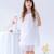 Robe cérémonie   col liberty    alizee Blanc rose floral 6 - vertbaudet enfant 