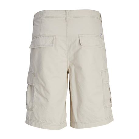 Short cargo zeus Écru+Noir 2 - vertbaudet enfant 
