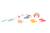 Set de mini golf en bois fsc - jeu plein air enfants Multicolore 1 - vertbaudet enfant 