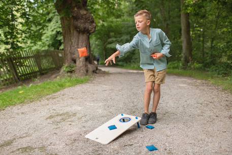Cornhole en bois fsc - jeu d'adresse pour enfant - jeu extérieur Multicolore 4 - vertbaudet enfant 