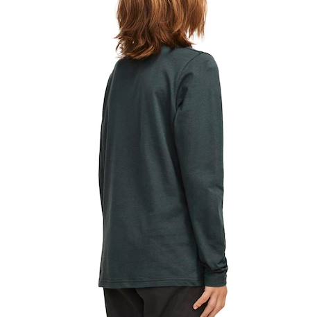 T-shirt à manches longues noho Blanc+Gris+Noir 4 - vertbaudet enfant 
