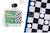 Jeu de dames XXL - jeu de société classique MULTICOLORE 2 - vertbaudet enfant 
