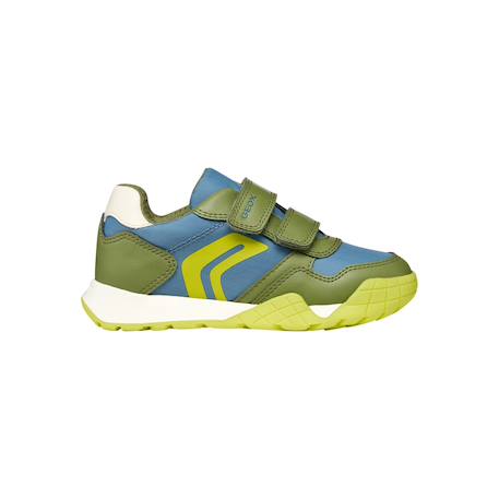 Baskets basses  à scratch Avio   vert clair+Royal    marine 1 - vertbaudet enfant 