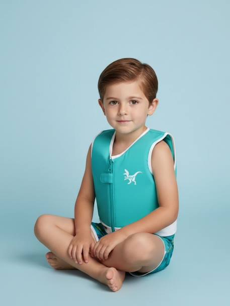 Maillot de bain flottant enfant - dinosaurus Vert 2 - vertbaudet enfant 